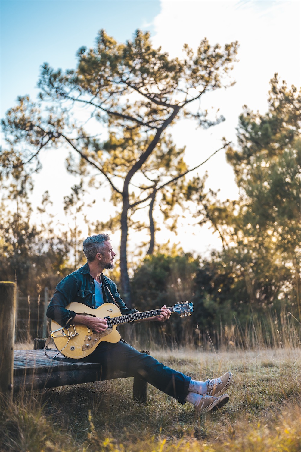 photographe artiste royan musicien portrait extérieur