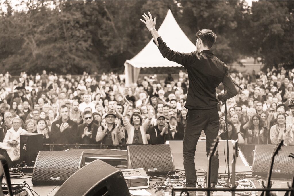 photographe de concert charente-maritime scène public vue artiste live